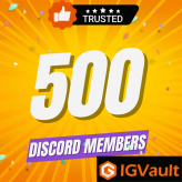 500 Discord Members Membres discord ( for more just text me:400-500-600-800-3K-8K-7K..)