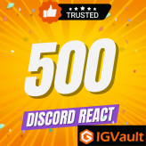 500 Discord Emoji React Emoji réagir discord ( for more just text me:400-500-600-800-3K-8K-7K..)