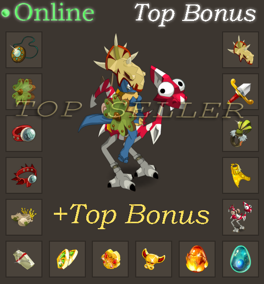 [ Tylezia ] : Panoplie terre lvl 199 opti + Top bonus - livraison 5 minutes