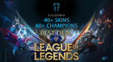 LEAGUE OF LEGENDS EUW ACCOUNT (60+ champs - 40+ Skins ) NO BAN RISK.... ready for ranked !!!