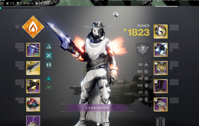 THE CONQUEROR TITLE - DESTINY 2 ACC I DLCS with GOD ROLLS I READY FOR ALL CONTENT I LVL 1825