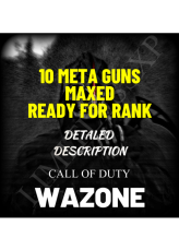 WARZONE LEVEL 65+ | 10 META GUNS WARZONE | READY FOR RANK | LEVEL 55+ | CHANGEABLE MAIL & NAME | NO SHADOW BAN | BATTLENET-ACTIVISION