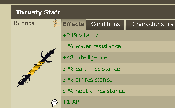 Allisteria>Pack : [ Rod Gerese EXP PA ] + [ Kit Parchotage Sagesse +101 ] + [ Kit Parchotage Intelligence+101 ] + [ 7m5 Kamas ]