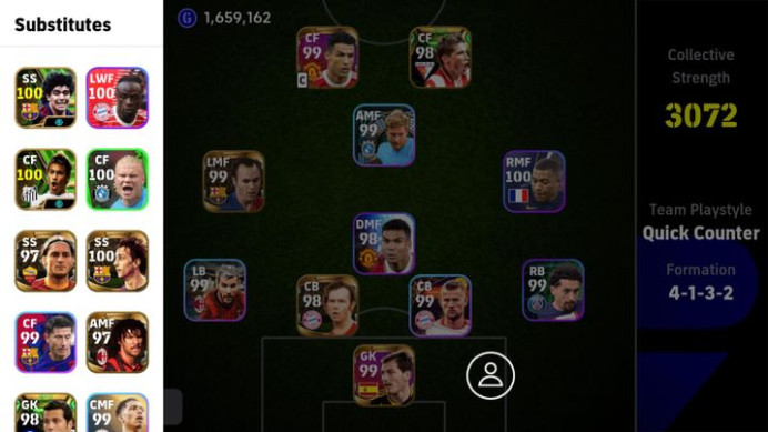 3072 Strength/ HOT LEGENDARY TEAM(Cristiano Ronaldo,Fernando Torres,Iniesta,Beckenbauer,Casillas,Totti,Cruyff,Gullit,Julio Caesa,Vieira-EF40