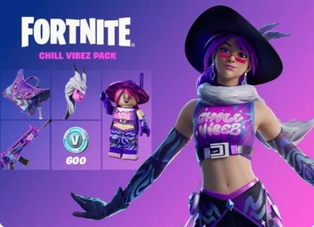 Fortnite-Chill Vibez Pack + 600 VBucks-Global All Platform-Cheap safe fast