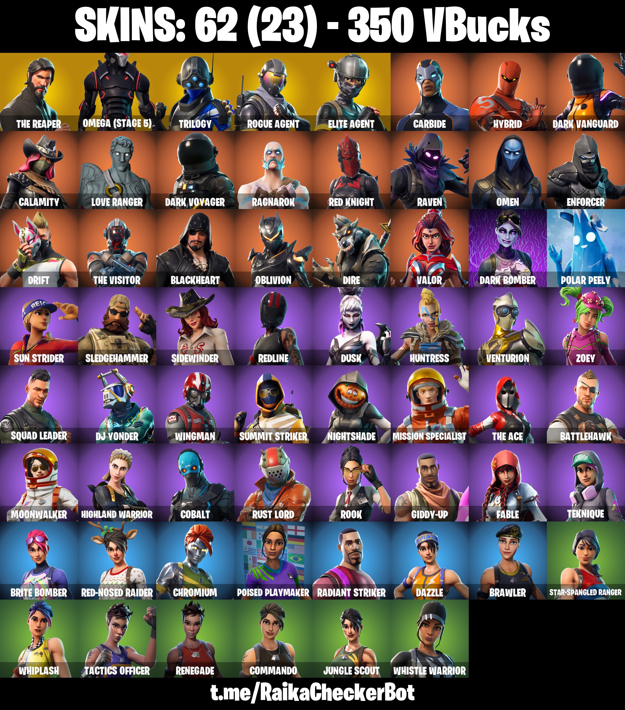PC PSN XBOX 62 Skins The Reaper Omega stage 5 Trilogy Rogue pc psn xbox 62 skins the reaper omega stage 5 trilogy rogue