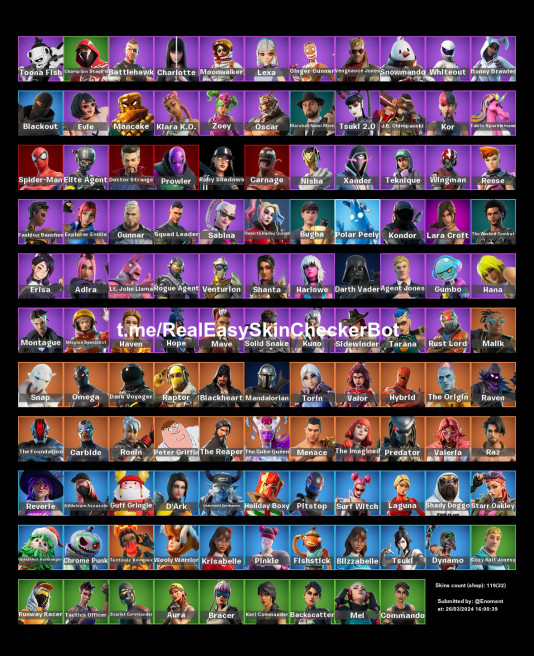 Leviathan Axe + Take The L 117 skin / The Reaper / Raven / Elite Agent / Spider-Man / Lara Croft / Rebirth Harley Quinn . Candy Axe  Y52