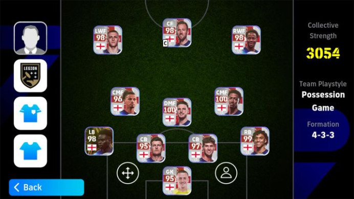 3098 Strength/Special-Full England Team(Phil Foden,Kane,Sterling,Rice,Bellingham,Saka,Maguire,Stones,Arnold,Pickford,Lampard,Rashford,Owen)-EF50