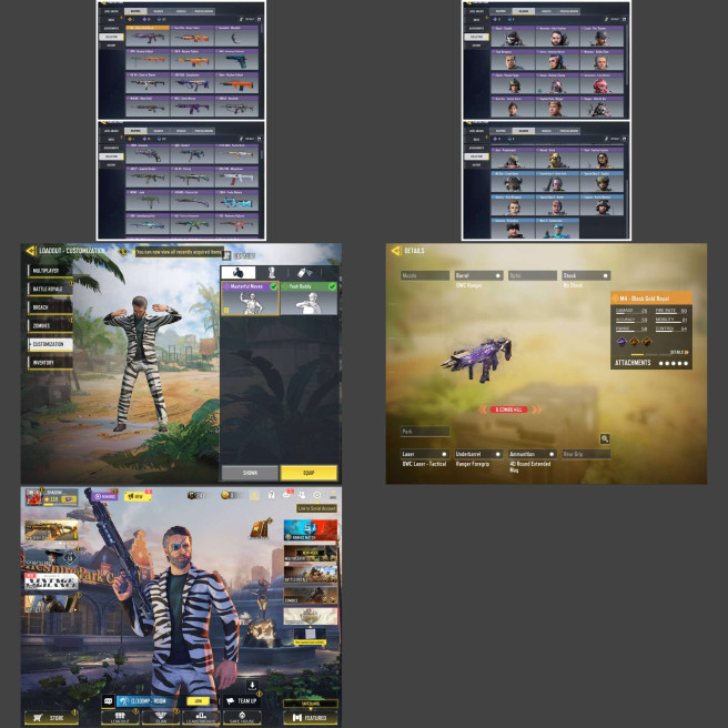 ■Guns: Legend(M4) Epic26 ■Skins:23 ■Dances:2 ■Only Activision ■Instant Delivery ■UID:7136123420311814145 ■A6469