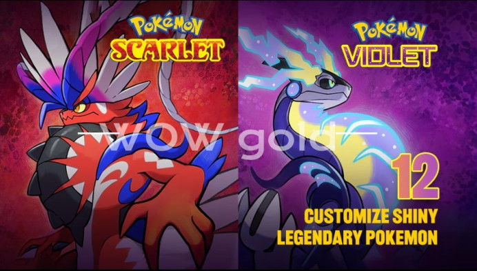 Pokemon Scarlet and Violet - Customize Shiny Legendary Pokemon x12 - GLOBAL