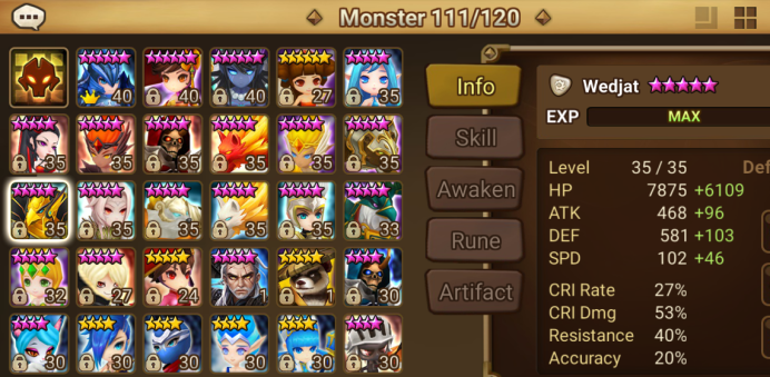 Global - LD5 - Wedjat + 3 NAT5 +V