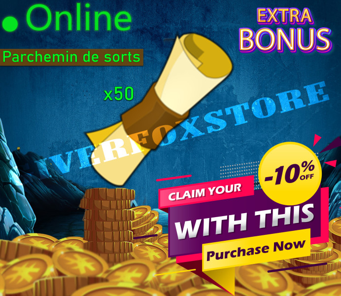 Allisteria>[ x100 parchot de sort  dofus turquoise 20 CC ] + 2 M Bonus