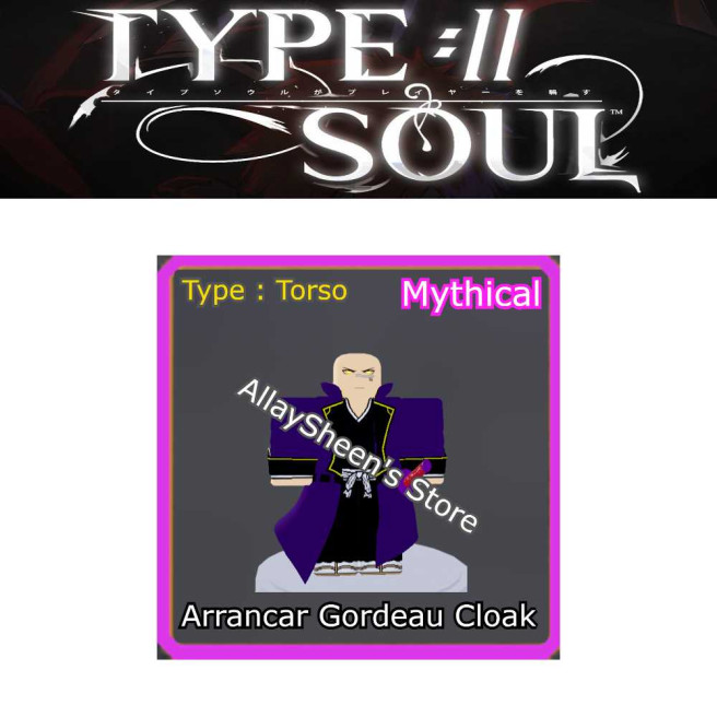 Arrancar Gordeau Cloak (Torse) - Type Soul