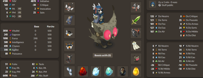 HellMina>[ Equipement lvl 200 Pvp, Sram Terre , Opti Full Exo ] Livraison Rapide