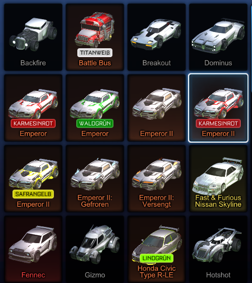 Rocket league account
