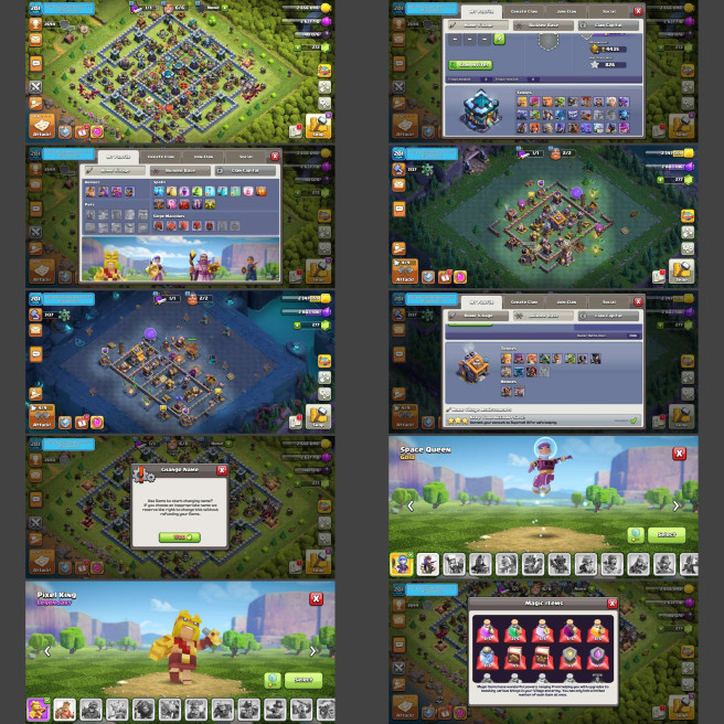 ■TH:13 (+60%) ■Heroes: K63 Q60 P30 W48 C22 ■Skins:2 ■BH:9 ■Full Access ■Instant Delivery ■A6531