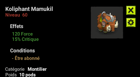 Hellmina : Koliphant Mamukil lvl 100 + Top Bonus - Delivery 5 minutes 