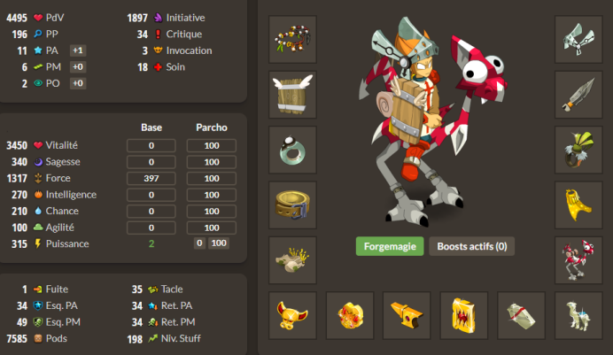 Hellmina : Stuff Terre Pvm Lvl 199 Exo PA + Top bonus - Delivery 5 minutes