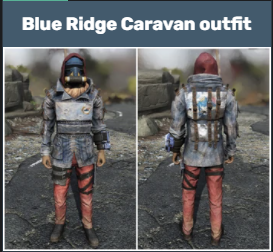 Blue Ridge Caravan Outfit + Mask [apparel]
