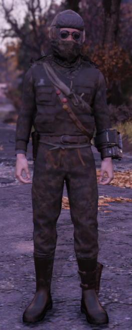 Deathclaw Hunter Outfit + hat [apparel]