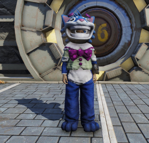 Mr.Fuzzy Mascot Suit + head [apparel]