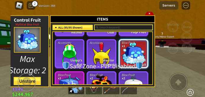BLOX FRUIT PERM BUDDHA, GHOST AND TOTAL OF 3700 ROBUX