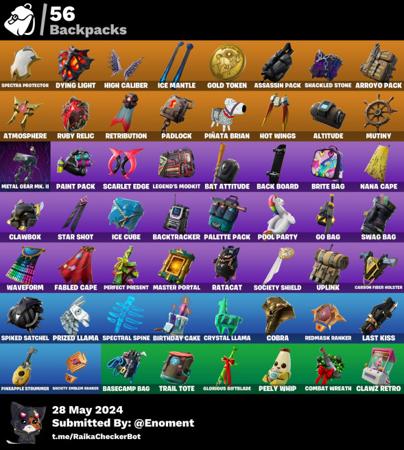 [PC/PSN/NINTENDO] john wick 52 SKINS | Hybrid. Catalyst. peely. Blackheart. Sentinel NN140