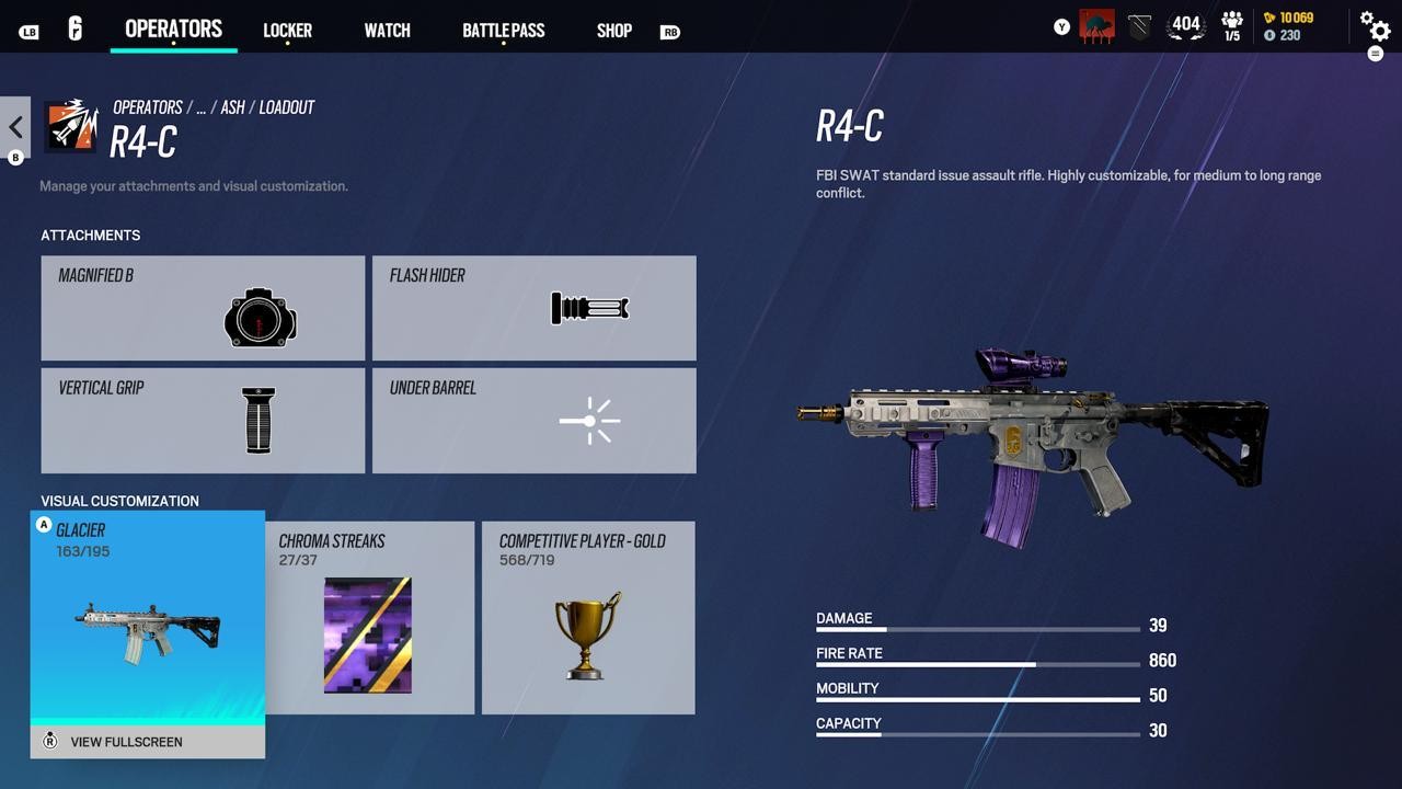 Xbox/PC/PSN} 12x Champion GLACIER Go4 Charm Gold Dust R4C