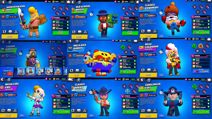 12K CUPS/ 43 BRAWLERS/ 2 LEGENDARY/ 223 GEMS/ 11 SKINS/ NO PASSENGERS/ 5K COINS/ FULL ACCESS + LIFETIME WARRANTY/ INSTANT DELIVERY/ 100% SAFE