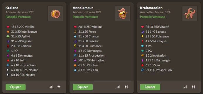 Boune > Dofus turquoise + 17 cc + pano Ventouse tres Bon jet