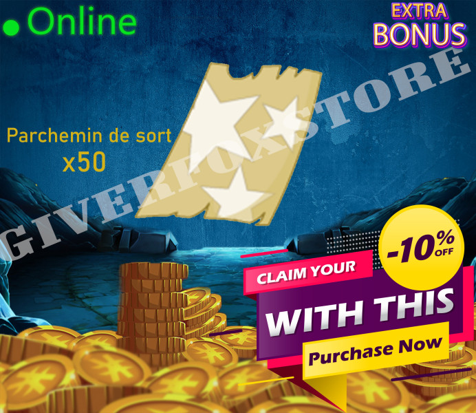 Fallanster>[ x50 Parchemin de sort ] +BONUS - livraison 5 minutes (Best Buy)