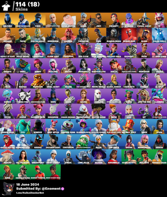 [PC/XBOX/NINTENDO] 114 skins () Polarity / Reaper / Mogul Master (CAN) / Montague /SMS3