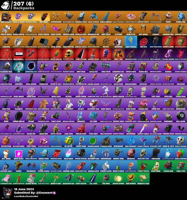 [PC/PSN/NINTENDO] 198 skins () Glow / Backlash / OG STW /DZ17
