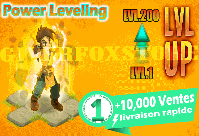 Boune>[ Power Leveling Personnage Level 1 a 195 + pack parchotage 101 sagesse ]
