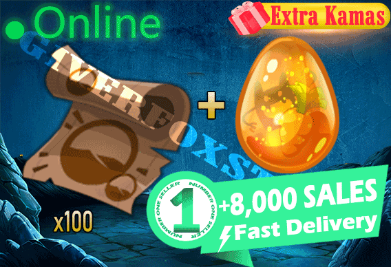 Talkasha>[ Kit Parchotage +100 Force ] + Dofus Cawotte Bonus - Fast Delivery