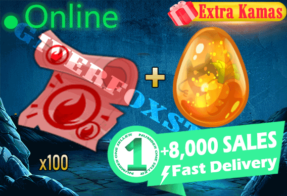 Talkasha>[ Kit Parchotage +100 Intelligence ] + Dofus Cawotte Bonus - Fast Delivery