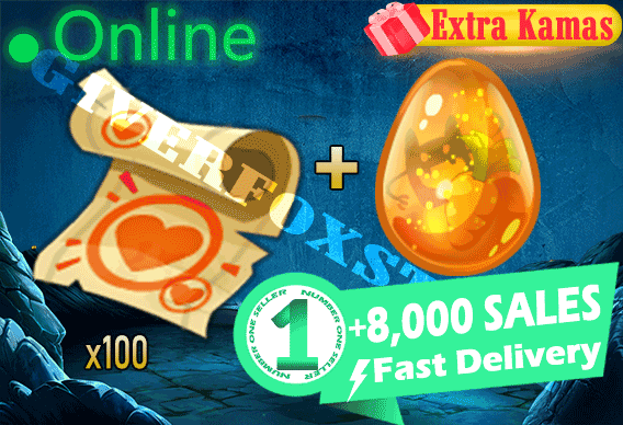 Talkasha>[ Kit Parchotage +100 Vitalite ] + Dofus Cawotte Bonus - Fast Delivery
