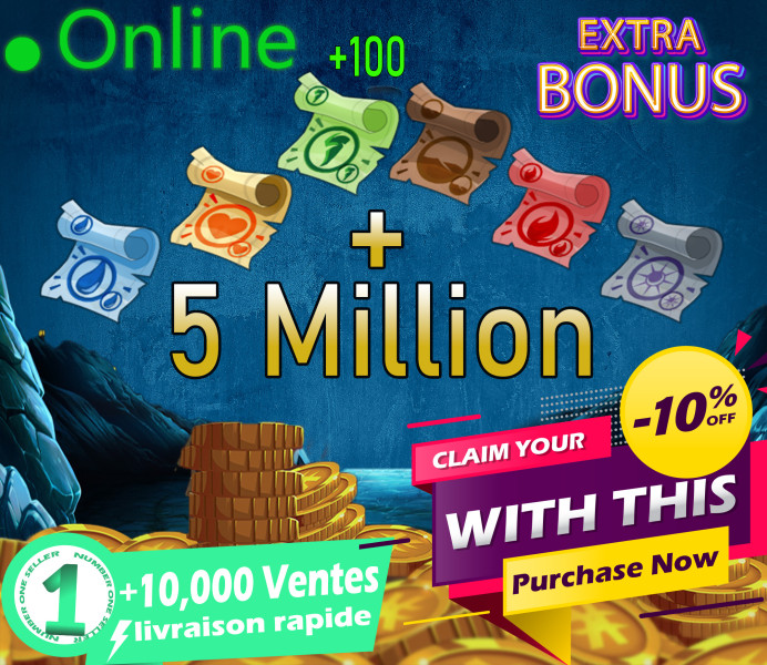 Orukam>[ Kit Parchotage Complet 100 tout les Elements ] + 5,000,000 Kamas