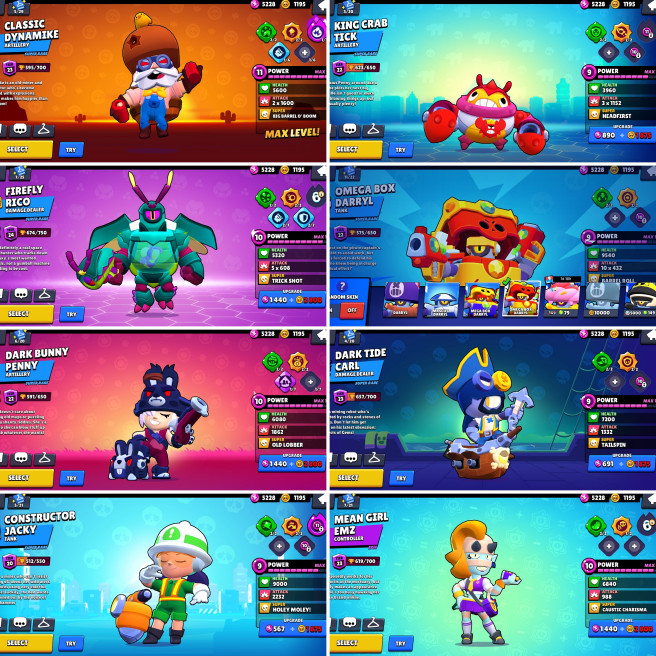 80 BRAWL 45K THROPY | 81 SKINS | 24 MAX POWER - iGV