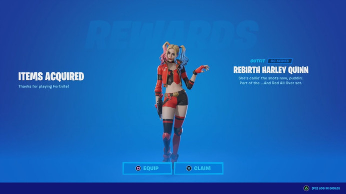 Fortnite - Rebirth Harley Quinn Skin (DLC) Epic Games Key GLOBAL