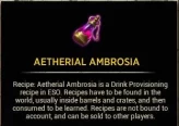 Aetherial Ambrosia for NA