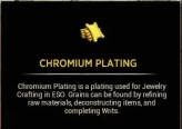 Chromium Plating for EU