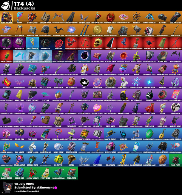 173 skins | OG STW | Gold Brutus | Gold Midas | Chun-Li . Backlash TT11