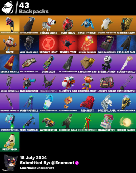 [PC/XBOX/NINTENDO] 31 skins | Chun-Li | Malik | Joltara | Snap | Darth Vader | Venom | Black Widow (Snow Suit) | Thanos | TT49