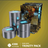 [Any Platform] 4300 Platinum + 3 Rare Mods | Instant Delivery