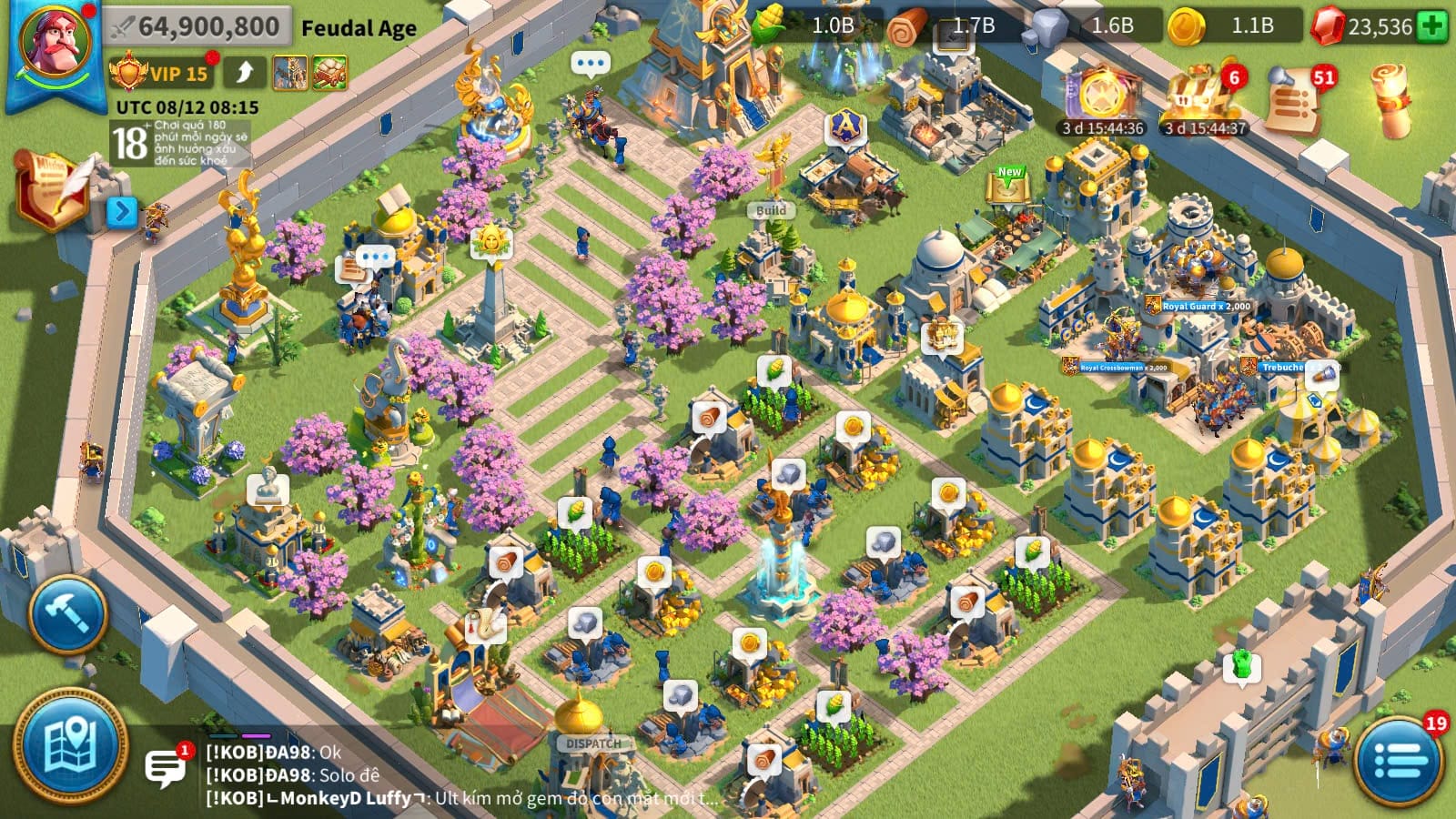 Vip 15 Rok ROK1756: All Devices - 65M Vip 15 - Max 14 Commanders - 35 Passpots ...