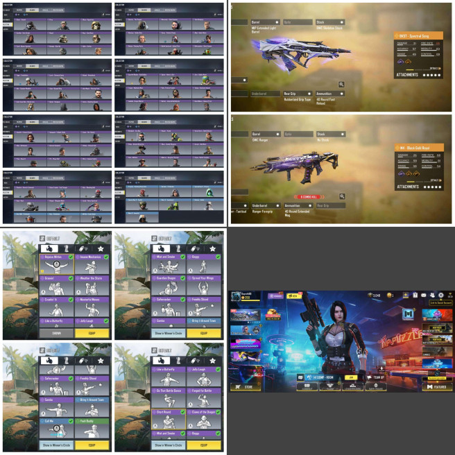 ■Guns: Legend(BK57,M4) Epic151 ■Skins:70 ■Dances:22 ■Only Activision ■Instant Delivery ■A6724