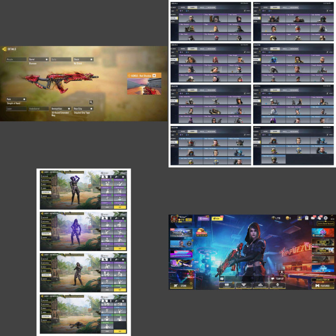 ■Guns: Legend(ASM10) Epic104 ■Skins:64 ■Dances:21 ■Only Activision ■Instant Delivery ■UID:7022850490468335617 ■A6729