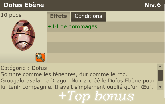 [ Allisteria . Top Seller ] : Dofus Ebene + 14 dommages + top bonus - livraison 5 minutes 