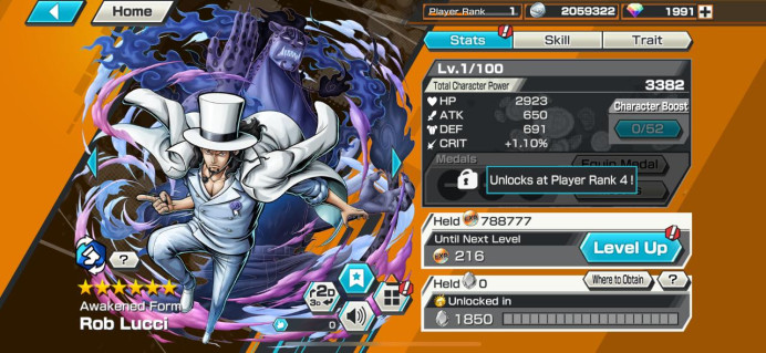 BR91-IOS Only-1.990 Diamon+Lucci Ex max+Kid Law